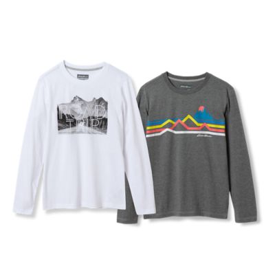 Men T-shirts : Long sleeve T-shirts & More