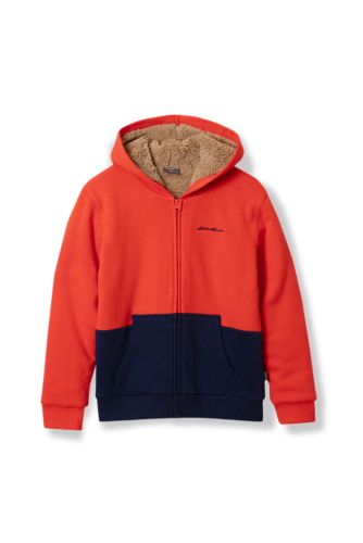 Children's fleece lined hoodies hot sale