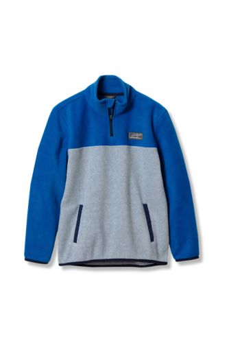 Boys half zip online jacket