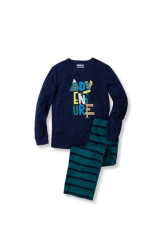 Boys fleece online pajamas