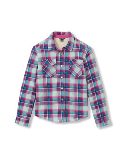 Girls on sale flannel jacket