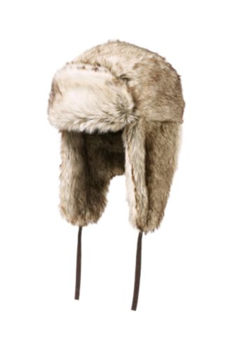 large faux fur hat