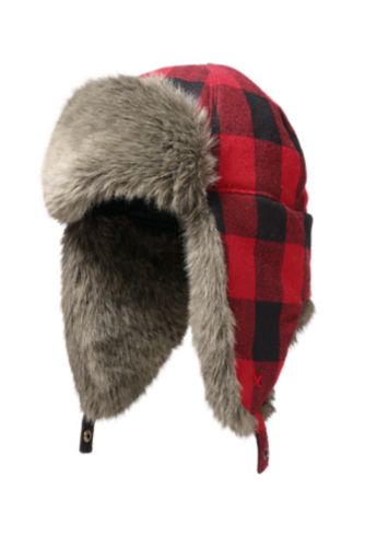 Flannel store trapper hat