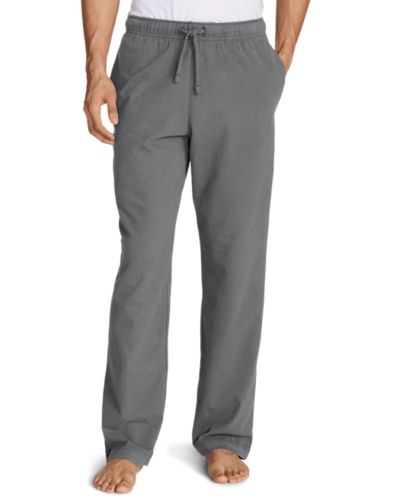 mens elastic waist lounge pants