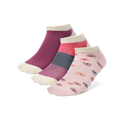Women's Low-profile Patterned Socks - 3-pack | Eddie Bauer