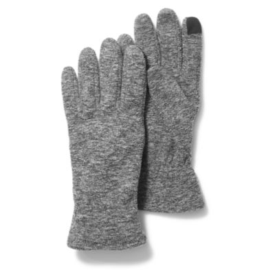 fleece gloves womens