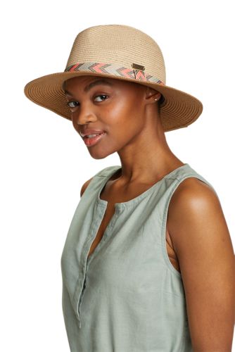 Eddie Bauer Women's Ombre Panama Straw Hat. 1