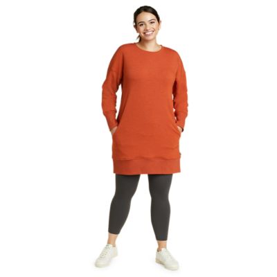 Cozy sweatshirt cheap dress