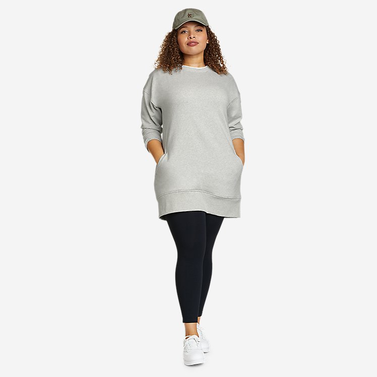 Women's Cozy Camp Sweatshirt Dress large version