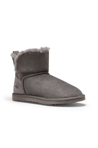 Eddie bauer shearling boot slippers sale