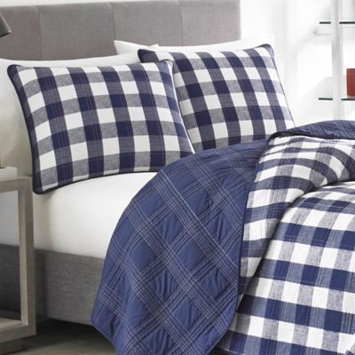 Lake House Quilt/sham Set Plaid Eddie Bauer