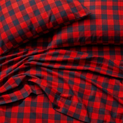 Eddie Bauer Eddie's Favorite Portuguese Flannel Sheets - Scarlet - Size Full