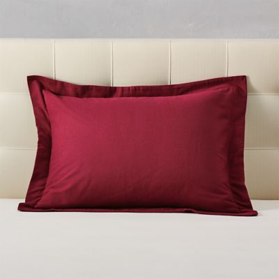 Flannel Pillow Sham - Solid | Eddie Bauer