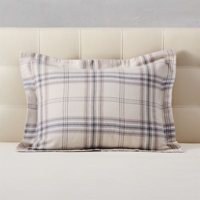 eddie bauer plaid pillow