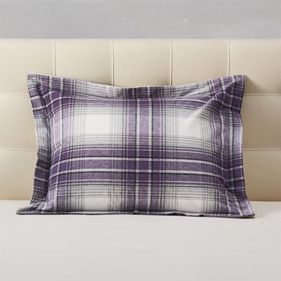 Flannel Pillow Sham Pattern Eddie Bauer