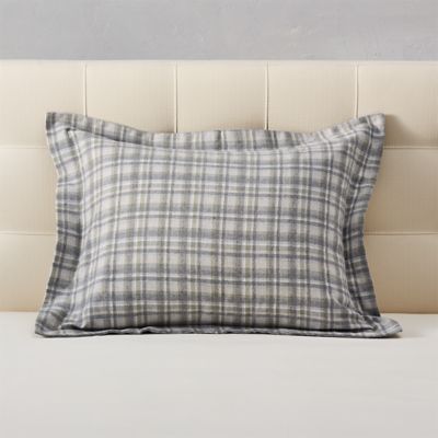 Image of Flannel Pillow Sham - Pattern