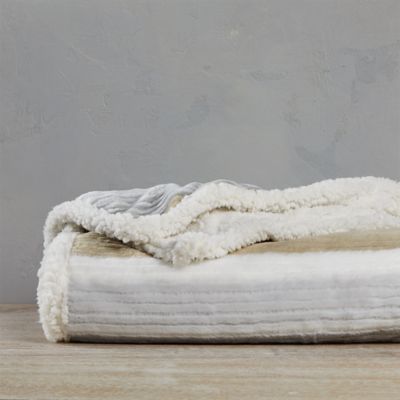 Cabin fleece throw online eddie bauer