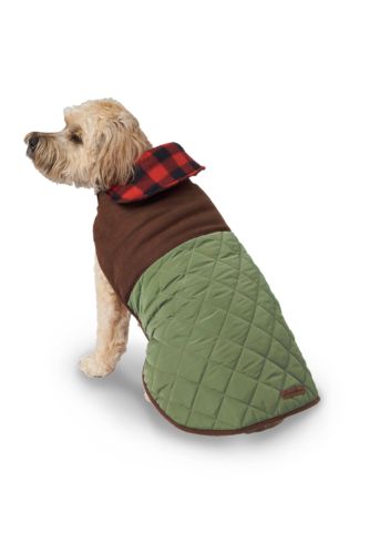 Eddie bauer quilted shop field dog coat