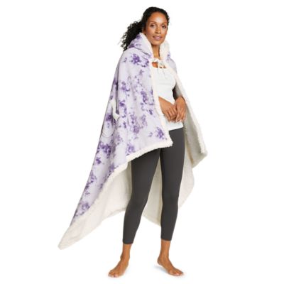 Cabin Hooded Throw Eddie Bauer