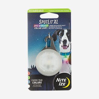 Thumbnail View 1 - NiteIze® Spotlit® XL Rechargeable Collar Light - Disc-O Select