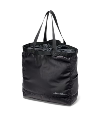 Eddie Bauer Packable Water Bottle Tote - Black - Size One Size