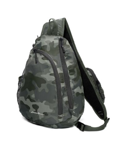 camo sling pack