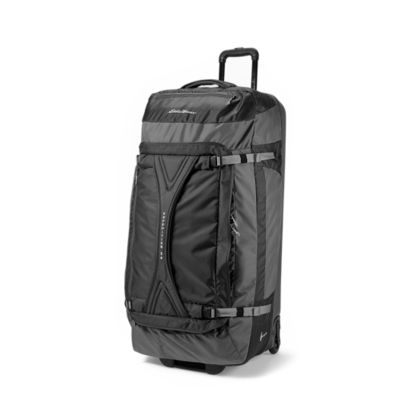 eddie bauer expedition drop bottom rolling duffel review