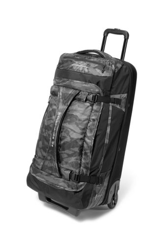 Extra Large Bl 0232251100000000 Eddie Bauer Unisex-Adult Expedition Drop Bottom Rolling Duffel