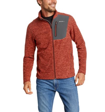 Eddie Bauer Men's Cascadia Full-Zip Fleece Jacket