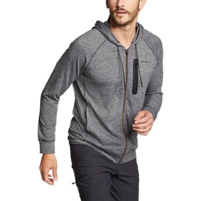 men's sweat jacket without hood