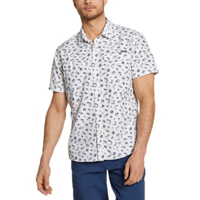 Image of Men's Mountain Short-Sleeve Shirt - Print