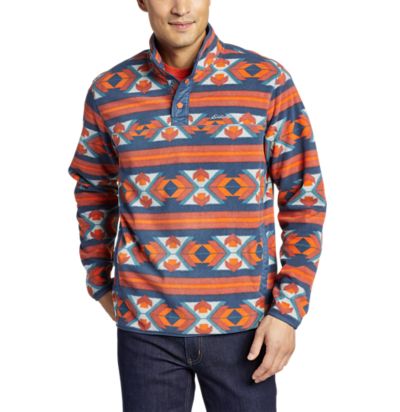 Download Men's Quest Fleece Snap Mock-neck | Eddie Bauer