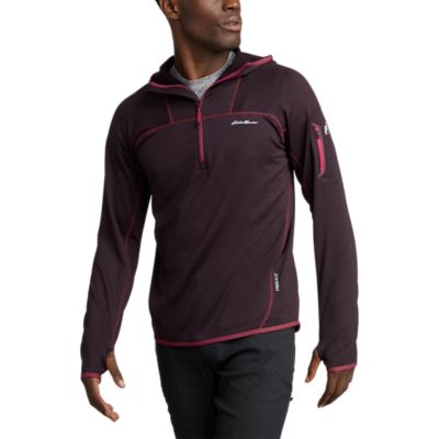 eddie bauer high route fleece hoodie