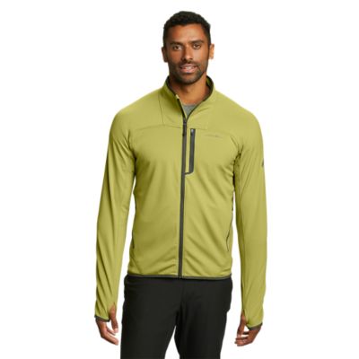 Eddie Bauer Men's Cascadia Fleece FZ, Storm at  Men's