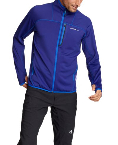 Men's High Route Grid Fleece Fullzip Mockneck Eddie Bauer