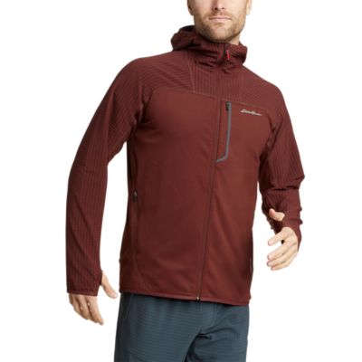 Men's high route store fleece hoodie