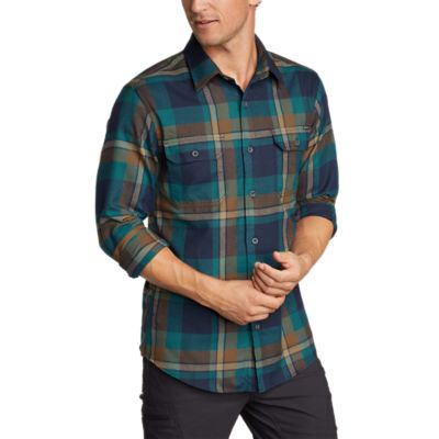 eddie bauer men's travel shirts