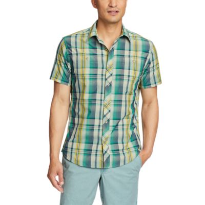 Eddie Bauer Men's Greenpoint Short-Sleeve Shirt. 15