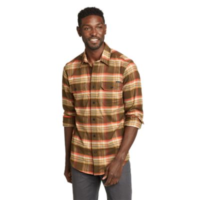 Eddie bauer store slim fit flannel