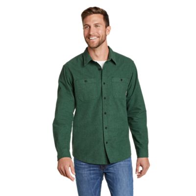 Men's Snowcat Storm Chamois Shirt | Eddie Bauer