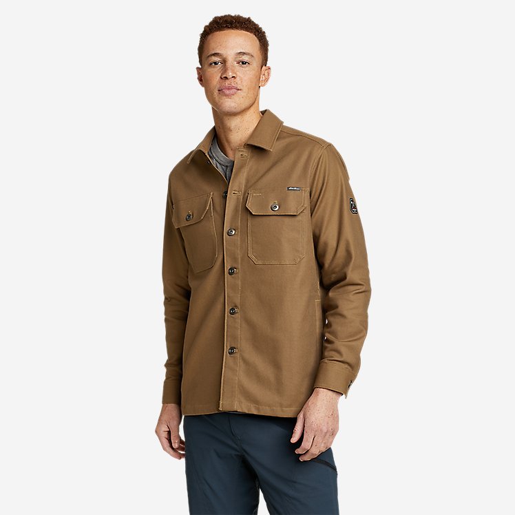 Men's Capacitor Flex Canvas Shirt-Jacket large version
