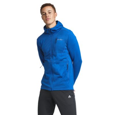 Image of Men's Grid Fleece Full-Zip Hoodie