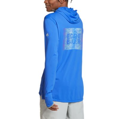 Men's Solarfoil® Waves Longsleeve Pullover Hoodie Eddie Bauer