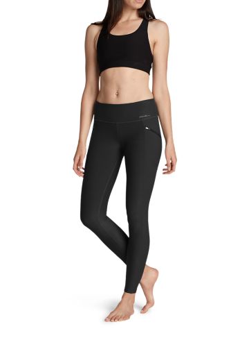 Eddie Bauer Women's Trail Tight Leggings - High Rise, Black, X-Small at   Women's Clothing store