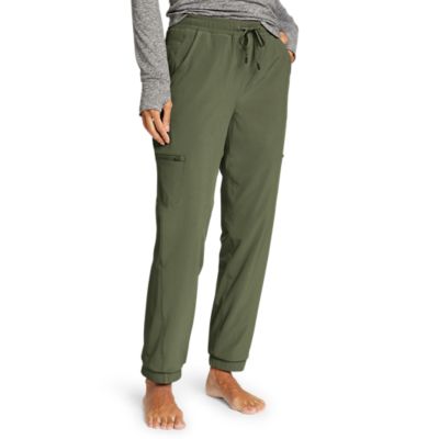 fleece lined pull on pants womens