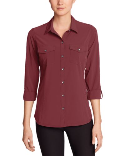 eddie bauer women's long sleeve shirts