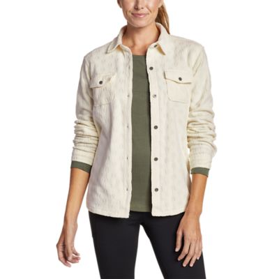 Eddie Bauer Ladies' Microfleece Button-Up Shirt