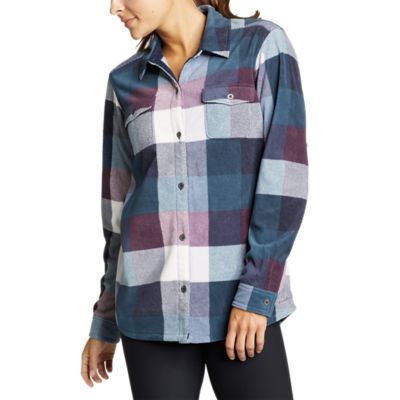 eddie bauer womens shirt jacket