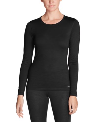 Women's Midweight Freedry® Merino Hybrid Baselayer Long-sleeve Crew ...