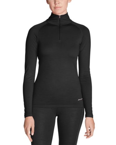 Women's Midweight FreeDry® Merino Hybrid Baselayer 1/4-Zip large version
